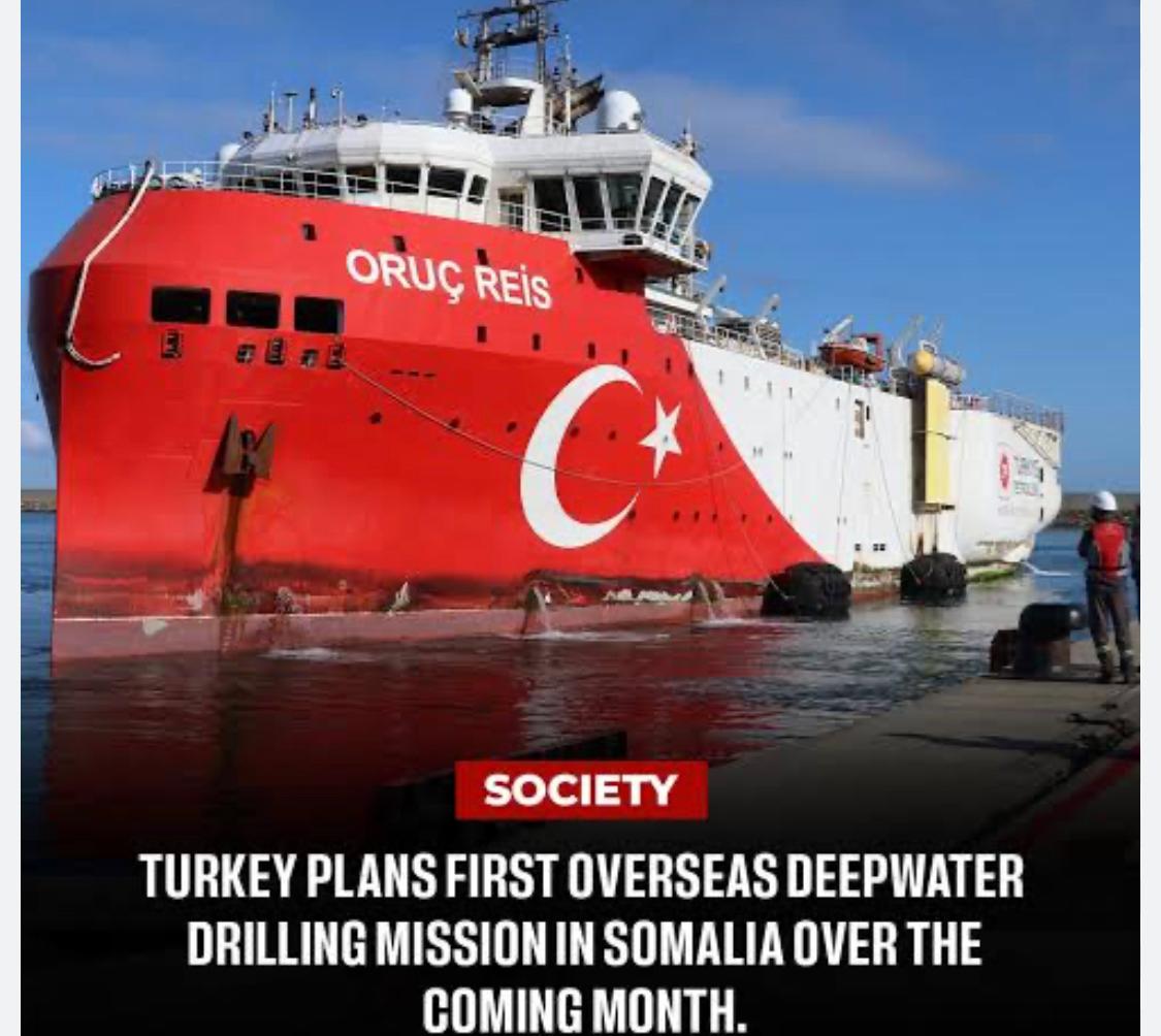 Türkiye to Launch First Overseas Deepwater Oil Exploration off Somalia in 2026