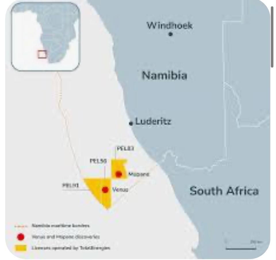 Namibia Begins Review of TotalEnergies’ Venus Oil Project Development Plan Ahead of Key Investment Decision